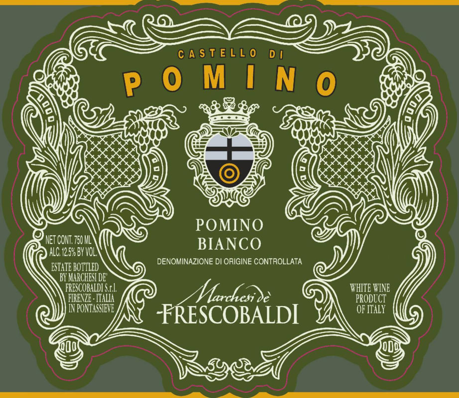 Frescobaldi Pomino Chardonnay 2010 Front Label