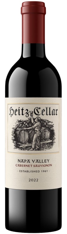 Heitz Cellar Napa Valley Cabernet Sauvignon 2022 Front Bottle Shot