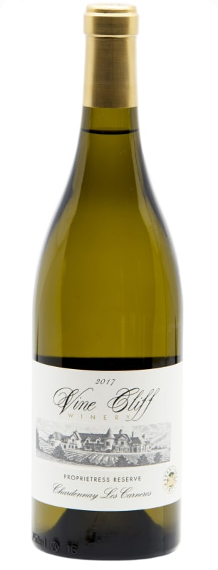 Vine Cliff Proprietress Reserve Chardonnay 2017 Front Bottle Shot