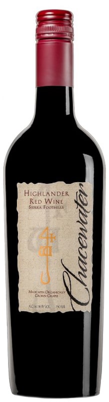 Chacewater Winery Highlander Red 2017 Front Bottle Shot