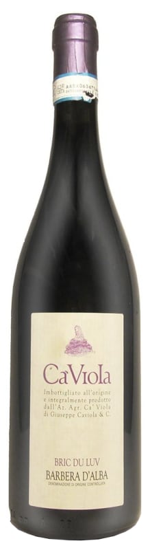 Ca'Viola Bric du Luv Barbera d'Alba 2019 Front Bottle Shot