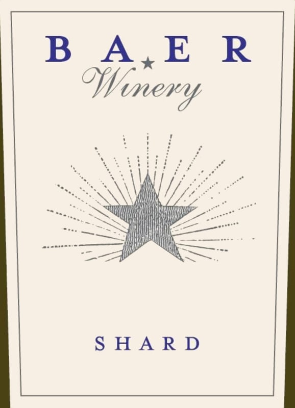Baer Shard 2008 Front Label