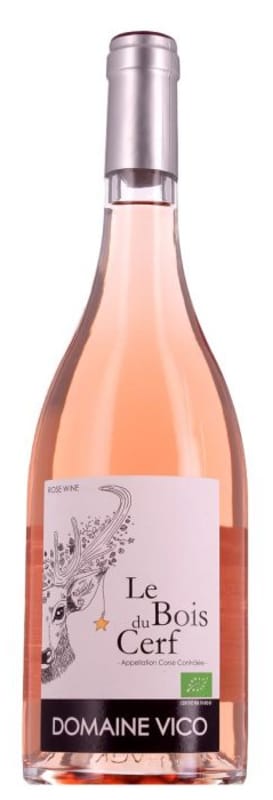 Domaine Vico Le Bois du Cerf Rose 2021 Front Bottle Shot