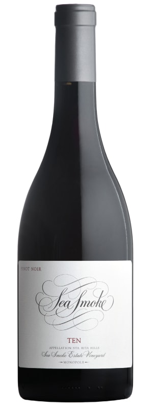 Sea Smoke Cellars Ten Pinot Noir 2020 Front Bottle Shot