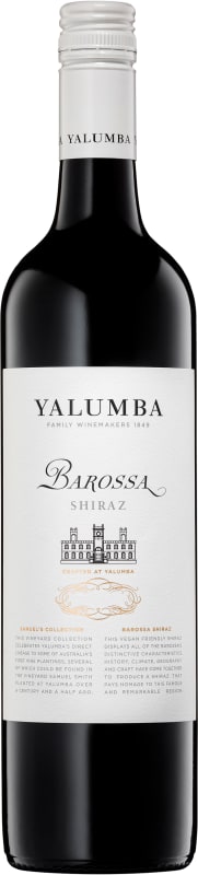 Yalumba Samuel's Collection Barossa Shiraz 2018 Front Bottle Shot