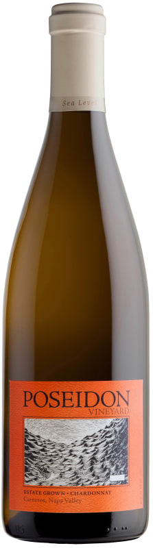 Poseidon Vineyard Estate Chardonnay 2016 Front Bottle Shot