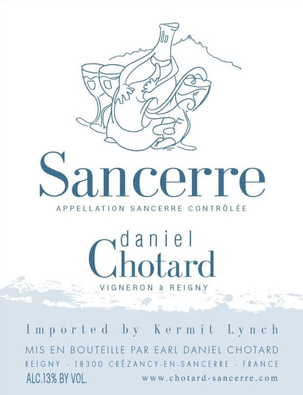Daniel Chotard Sancerre 2017 Front Label
