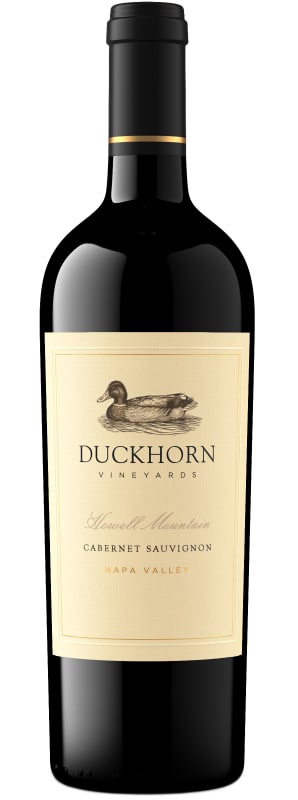 Duckhorn Howell Mountain Cabernet Sauvignon 2021 Front Bottle Shot