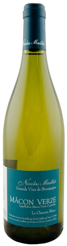 Nicolas Maillet Macon Verze Le Chemin Blanc 2022 Front Bottle Shot
