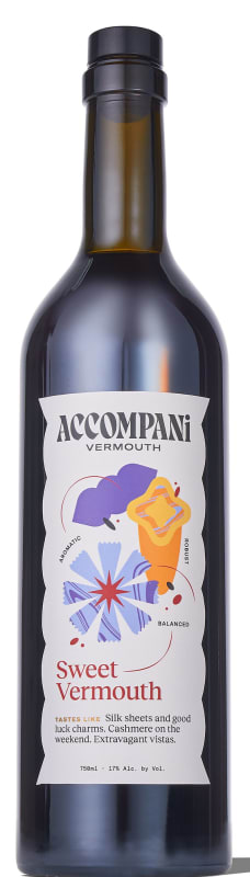 Accompani Sweet Vermouth Front Bottle Shot