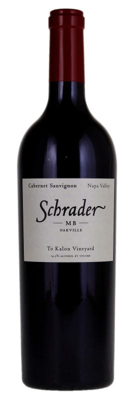 Schrader MB To Kalon Vineyard Cabernet Sauvignon 2018 Front Bottle Shot