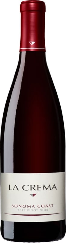 La Crema Sonoma Coast Pinot Noir (375ML half-bottle) 2016 Front Bottle Shot