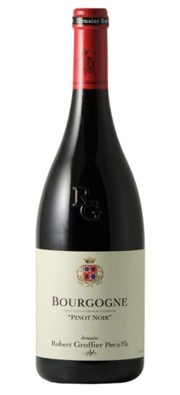 Domaine Robert Groffier Bourgogne Rouge 2000 Front Bottle Shot