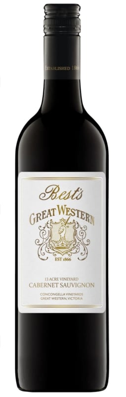 Best's Great Western 13 Acre Vineyard Cabernet Sauvignon 2017 Front Bottle Shot