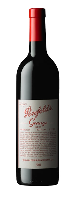 Penfolds Grange 2014 Front Bottle Shot