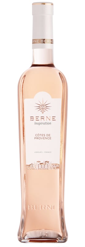 Chateau De Berne Inspiration Cotes de Provence Rose 2019 Front Bottle Shot