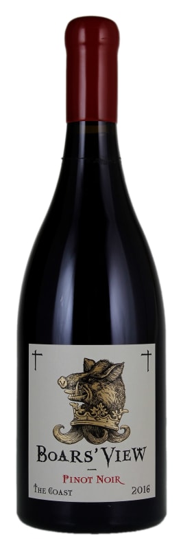 Schrader Boars' View Pinot Noir 2016 Front Bottle Shot