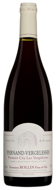 Domaine Rollin Pere et Fils Pernand-Vergelesses Les Vergelesses Premier Cru 2012 Front Bottle Shot