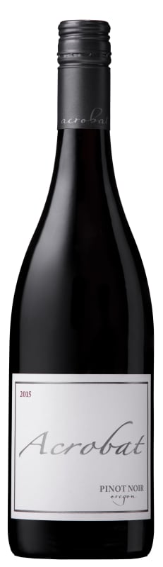 Acrobat Pinot Noir 2015 Front Bottle Shot