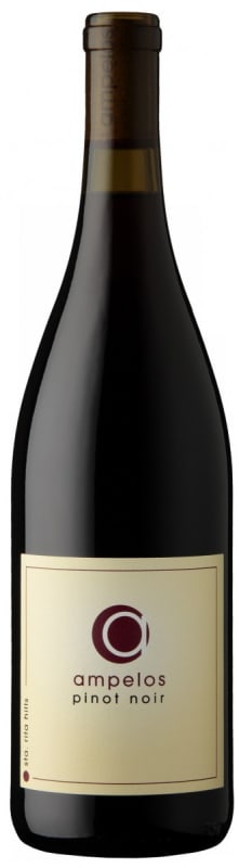 Ampelos Cellars Sta. Rita Hills Pinot Noir 2017 Front Bottle Shot