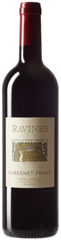 Ravines Cabernet Franc 2023 Front Bottle Shot