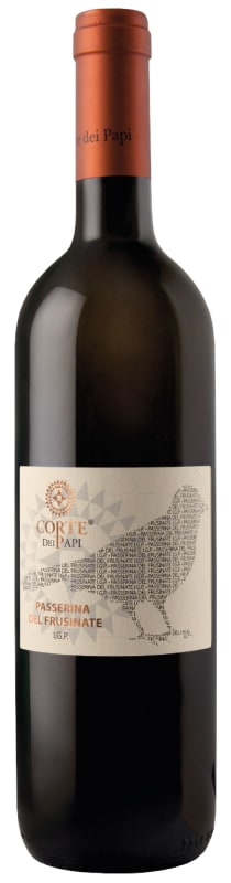 Corte dei Papi Passerina del Frusinate 2022 Front Bottle Shot