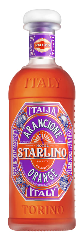 Hotel Starlino Arancione Aperitivo Front Bottle Shot
