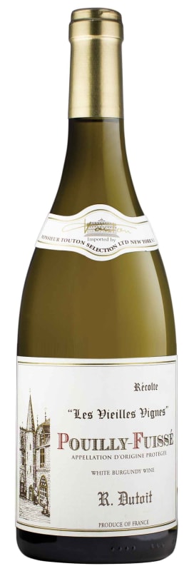 R. Dutoit Pouilly-Fuisse Les Vieilles Vignes 2024 Front Bottle Shot