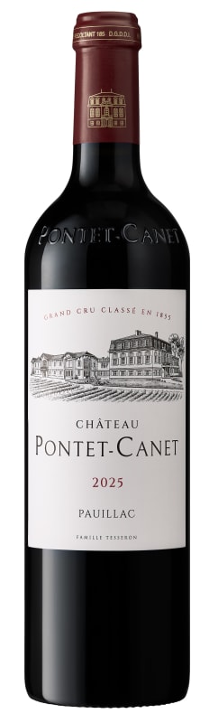 Chateau Pontet-Canet (Futures Pre-Sale) 2025 Front Bottle Shot