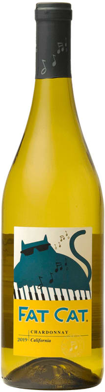 Fat Cat Cellars Chardonnay 2019 Front Bottle Shot