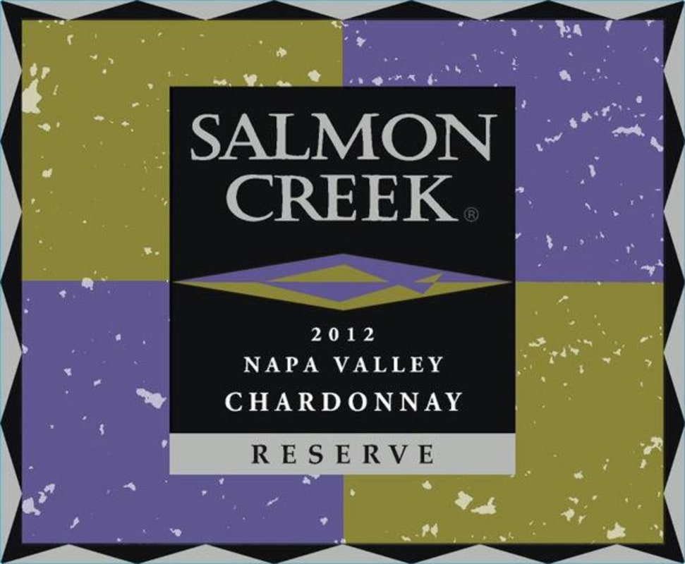 Salmon Creek Napa Valley Reserve Chardonnay 2012 Front Label