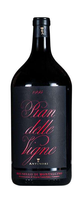 Marchesi Antinori Pian Delle Vigne Brunello di Montalcino 1995 Front Bottle Shot