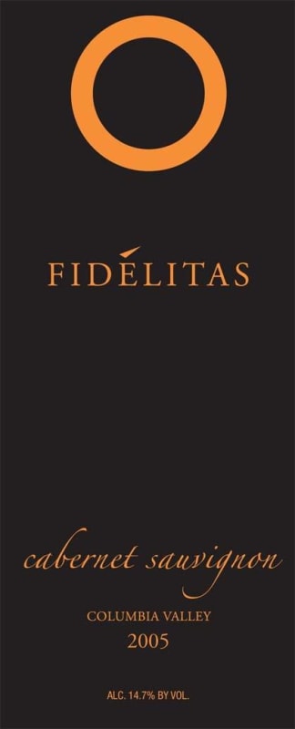 Fidelitas Cabernet Sauvignon 2005 Front Label