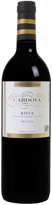 Ramon Cardova Crianza (OU Kosher) 2015 Front Bottle Shot