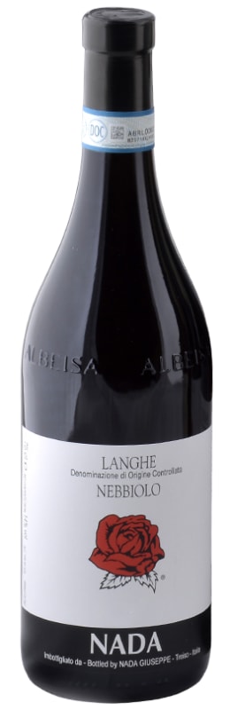 Nada Giuseppe Langhe Nebbiolo 2024 Front Bottle Shot