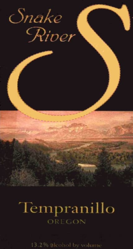 Snake River Winery Tempranillo 2009 Front Label