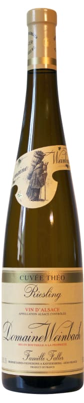 Domaine Weinbach Cuvee Theo Riesling 2021 Front Bottle Shot