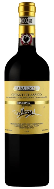 Casa Emma Chianti Classico Riserva 2022 Front Bottle Shot
