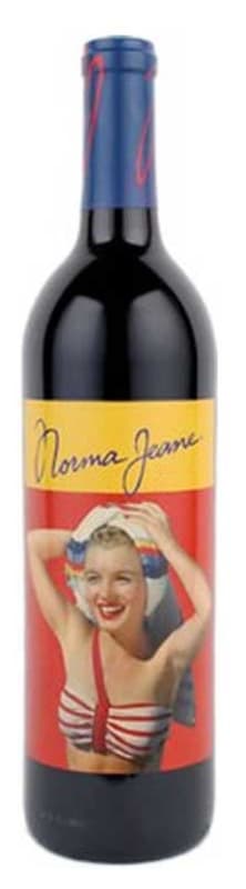 Marilyn Norma Jeane Merlot 2016 Front Bottle Shot