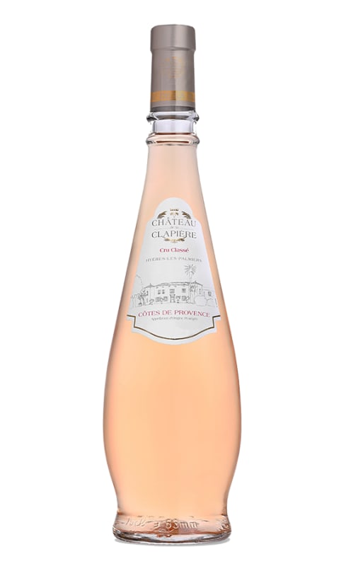 Chateau de la Clapiere Rose 2023 Front Bottle Shot