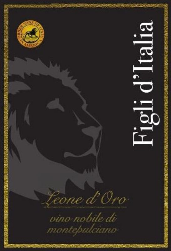 Figli d'Italia Leone d'Oro 2014 Front Label