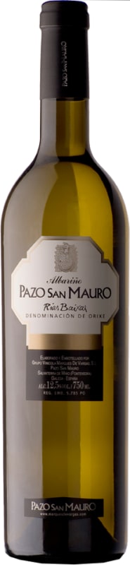 Pazo San Mauro Albarino 2015 Front Bottle Shot