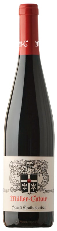 Muller-Catoir Haardt Spatburgunder Trocken 2016 Front Bottle Shot