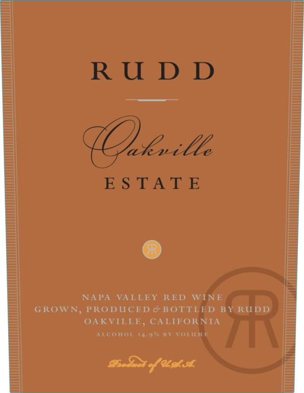 Rudd Oakville Estate Proprietary Red (1.5 Liter Magnum) 2001 Front Label