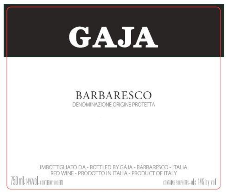 Gaja Barbaresco (1.5 Liter Magnum) 2015 Front Label