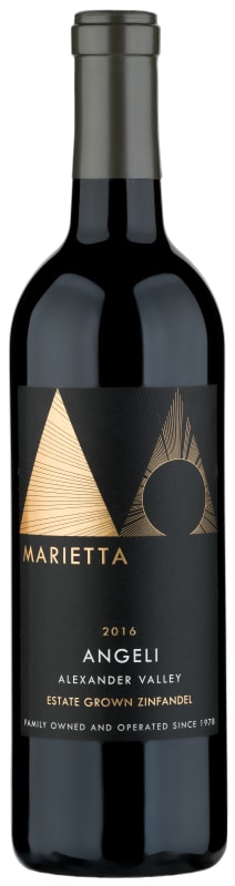 Marietta Cellars Angeli Estate Zinfandel 2016 Front Bottle Shot