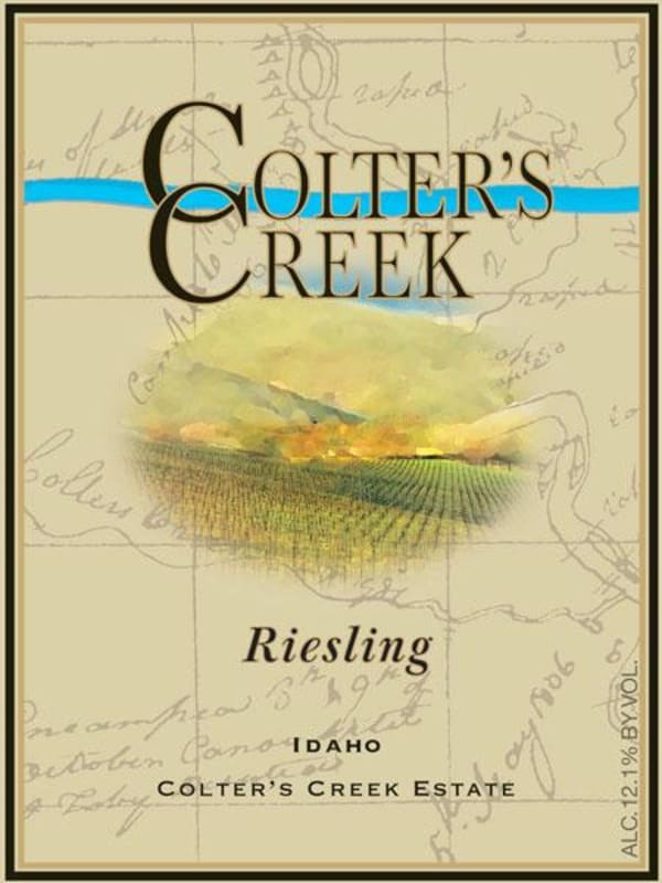 Colter's Creek Vineyards and Winery Riesling 2011 Front Label