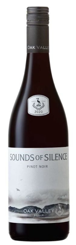 Oak Valley Estates Sounds of Silence Pinot Noir 2020 Front Bottle Shot