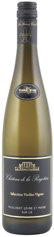 Chateau de la Ragotiere Muscadet Sevre et Maine Sur Lie Selection Vieilles Vignes 2016 Front Bottle Shot