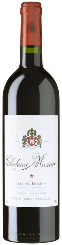 Chateau Musar Lebanon Rouge 2001 Front Bottle Shot